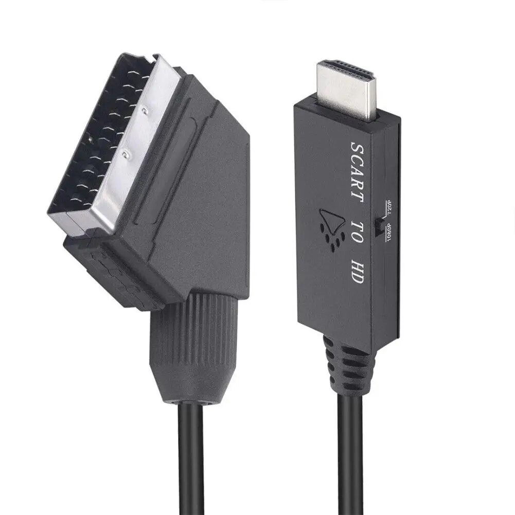 HD 1080P SCART-HDMI ȣȯ  SCART Է-HDMI ȣȯ    ̺ 
